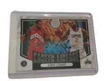 Kawhi Leonard - 2020-21 Panini Illusions Career Lineage Card #18 - LA Clippers