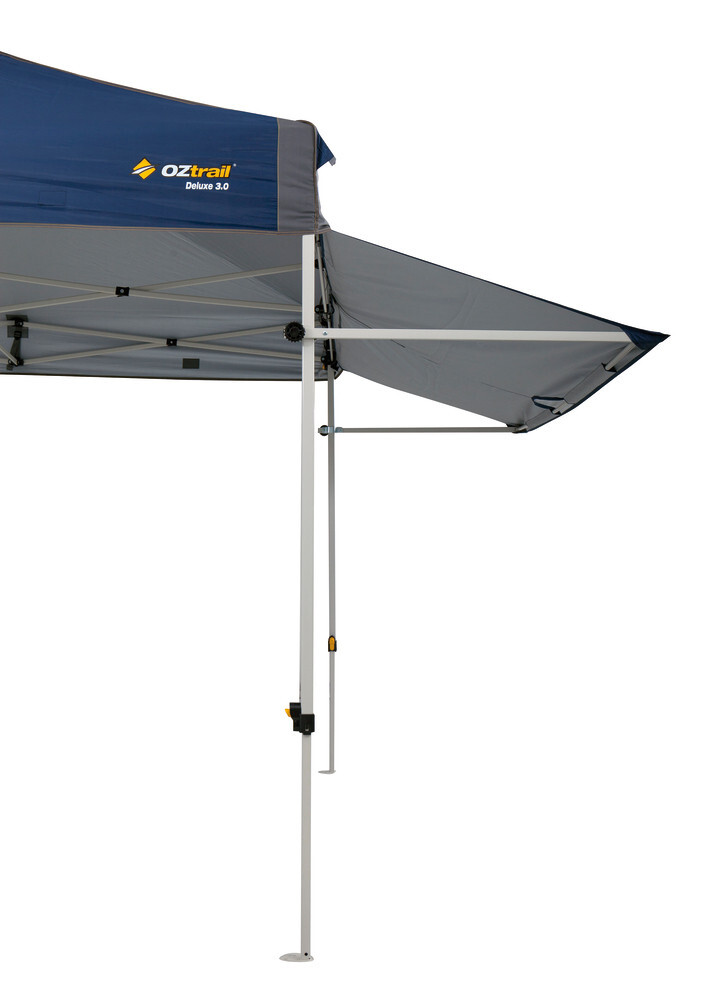Oztrail Removable Gazebo Awning Kit Blue Suits Deluxe Gazebo