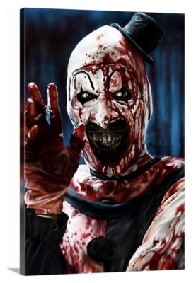￼ Terrifier ￼Canvas 24x36 WallArt Horror Movie