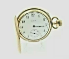 ANTIQUE ELGIN MENS HUNTER POCKET WATCH 16S 7 JEWELS