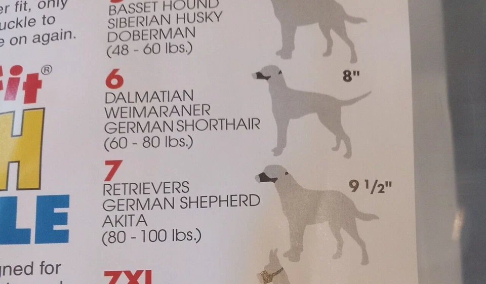 Hocico de malla costera para perro talla 7 negro fácil de poner mejor ajuste aseo suave Foto 4 de 4