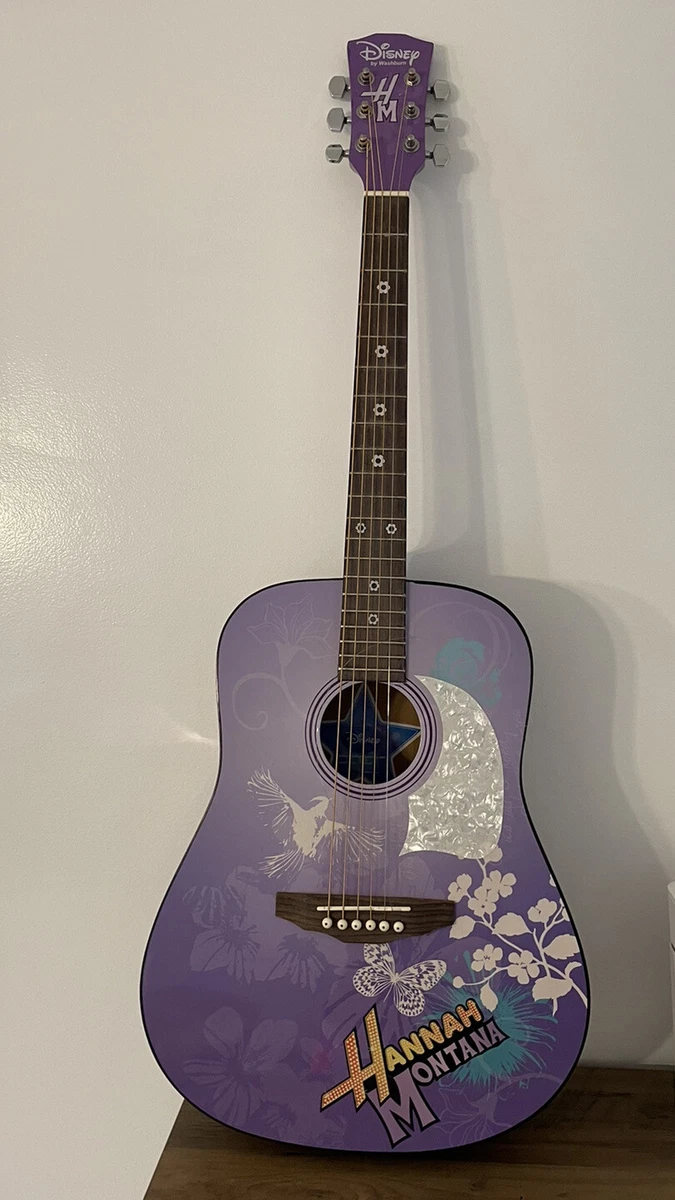 Washburn Disney Hannah Montana Acoustic Guitar Purple
