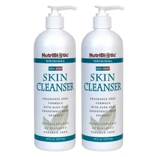 NutriBiotic NonSoap Skin Cleanser, Original with GSE - Hypoallergenic 