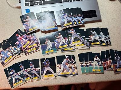 1987 Donruss Pop-Up Lot of 38, includes dupes of HOF'rs