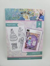 CS2 Crafters Companion Age Of Elegance Elegant Ladies Photopolymer Stamp Set New
