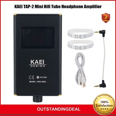 TAP-2 Mini Hifi Tube Headphone Amp of Large Thrust (Upgraded Op Amp Muses02)