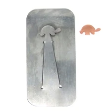 Pancake Blanking Die Turtle 14 x 28mm Cut Blanks Quickly 2.034