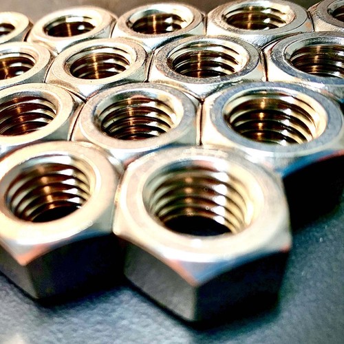 UNC Full Hex Nut A2-70/ 304 Stainless Steel DIN 934 - Picture 2 of 15