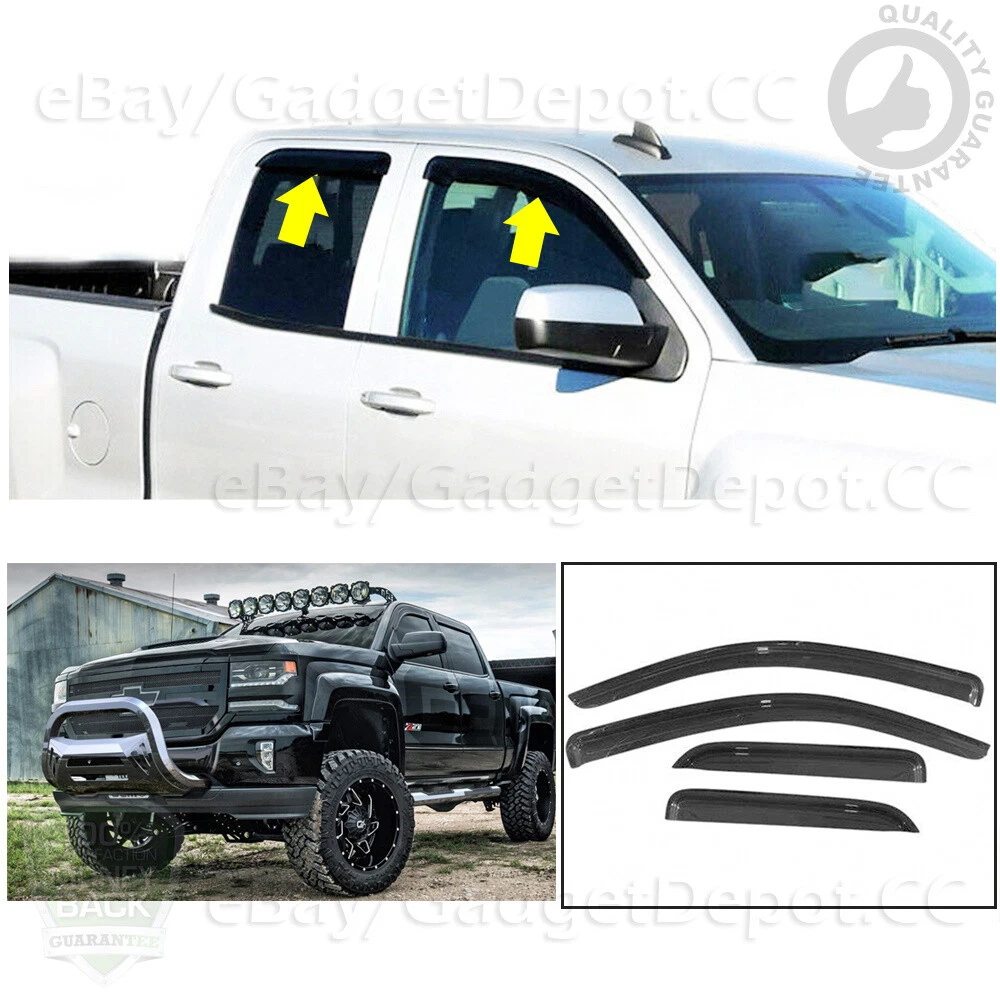 2018 gmc sierra window visors deals