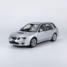 1 /18 Saab 9-2X Aero Resin Model car By RadScale models - silver color