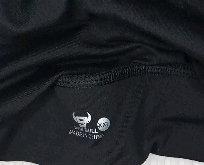 Nine Bull Womens Black Size XL Racerback Sports Exercise Bra 