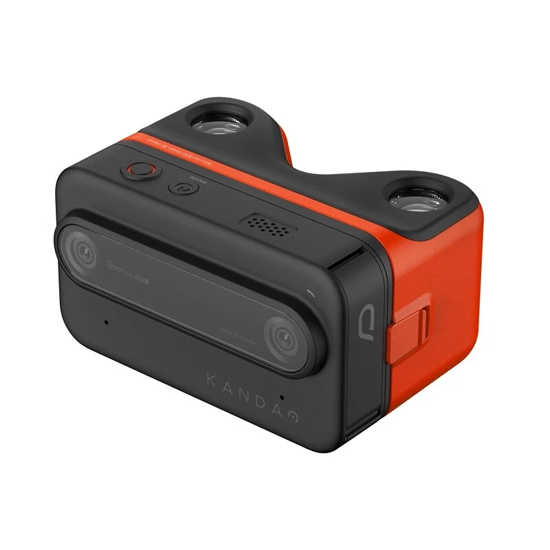 Kandao QooCam EGO 3D Stereo 4K VR Camera Snap and View Instant Waterproof Black - Image 1 of 4