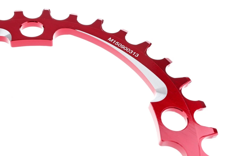 Mowa 11 Speed Bicycle Narrow-Wide Chainring BCD104 32T for Shimano/Sram in Red - Image 4 of 4