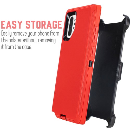 For Samsung Galaxy Note 10 10+ Plus Heavy Duty Defender Case + Screen Protector - Picture 7 of 11