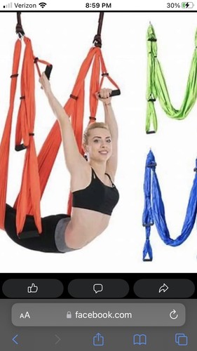 NEW Yoga Body Trapeze Inversion Swing | Includes Ceiling Mounts - Picture 2 of 4