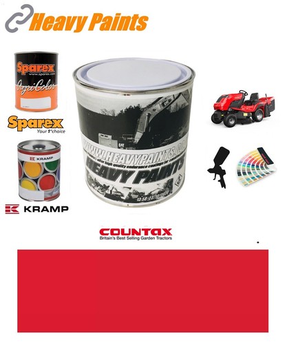 Countax Rasenmäher rote Emaillefarbe 1 Liter Dose