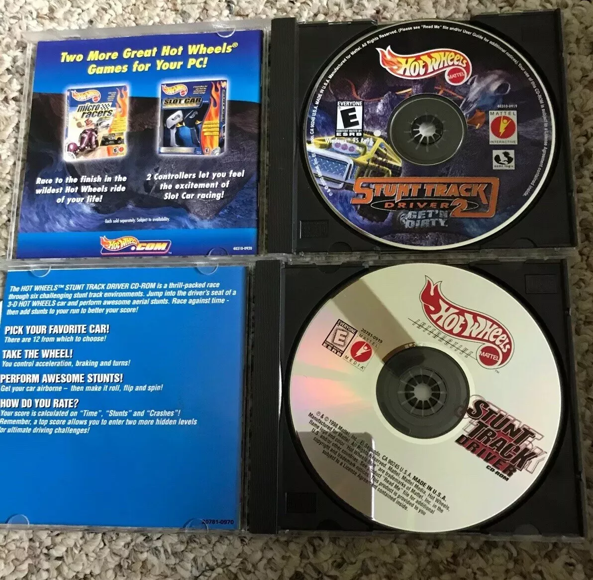 Hot wheels hotsell computer game 1998
