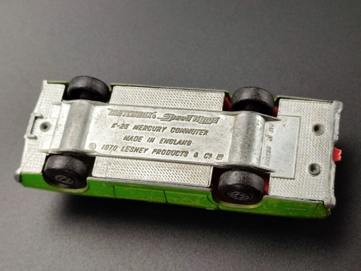 Lesney Matchbox 1970 Mercury Commuter K-23 Speed Kings (1:64) Made