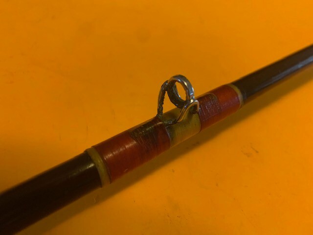VINTAGE HARNELL 638 8 FOOT 4 INCH 12 POUND CLASS CONVENTIONAL FISHING ROD  RARE | eBay
