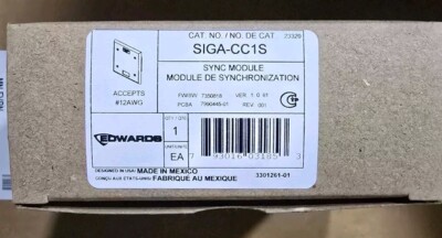 EDWARDS SIGA-CC1S Synchronization Module -Brand New- *-FREE SHIPPING-*