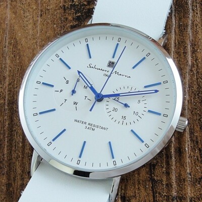 【Salvatore Marra】腕時計 SM14118-SSWH Salvatore Marra Salavatore Marra Watch SM14118-SSWH Quartz