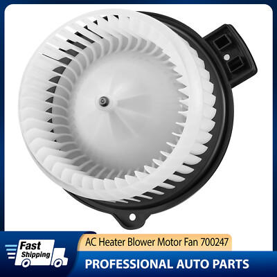 Front HVAC Blower Heater Motor w/Fan Cage for Honda Fit 2009 2010 2011 - 2014 