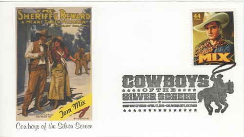 Sc 4446-49 Collection of 4 Fleetwood Color cachets FDC Cowboys of Silver Screen - Picture 5 of 5
