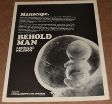 1974 Print Ad Manscape Behold Man Lennart Nilsson photographer A Child is Born