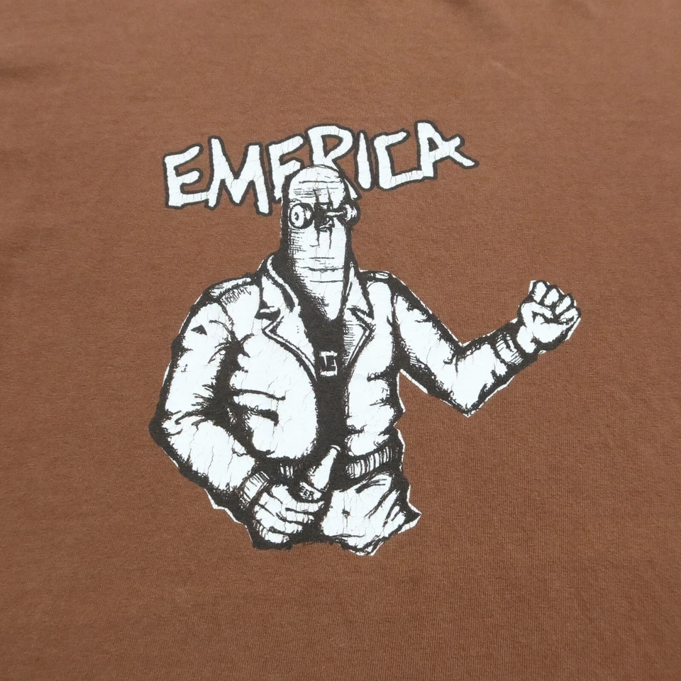 Camisa Cabeza Emerica SK8 Vintage Años 90 Talla XL Skate Punk Foto 3 de 4