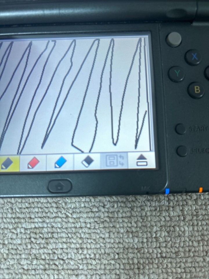 New 3DS LL XL Metalic black Japan Nintendo Console region Japanese ♯139