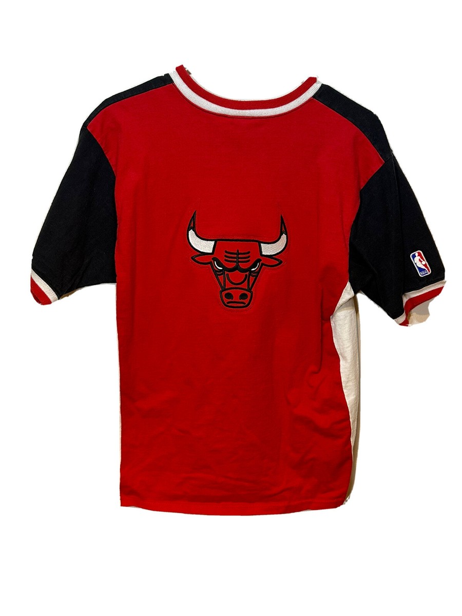 古着 90年代 Champion NBA CHICAGO BULLS Vintage 90s Champion Chicago Bulls NBA Official Shooting