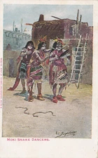 INDIANS - Moki Snake Dancers, Berninghaus 1901
