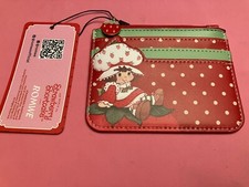 Strawberry Shortcake Credit Card Holder Wallet New Zipper Pouch