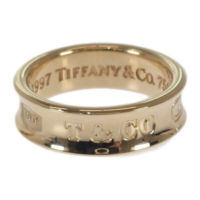 TIFFANY & CO. TIFFANY&Co. anello K18 oro giallo #13 (misura JP) donna