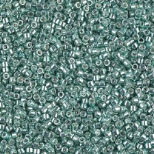 Miyuki Delica DB0415/DB415 11/0 Galvanized Turquoise Green 7.2g