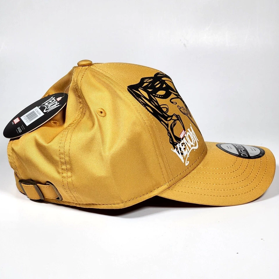 Difuzed Marvel Venom Unisex Adolescentes Gorra Snapback Cómic Amarillo ¡Nuevo con Etiquetas! Foto 2 de 4