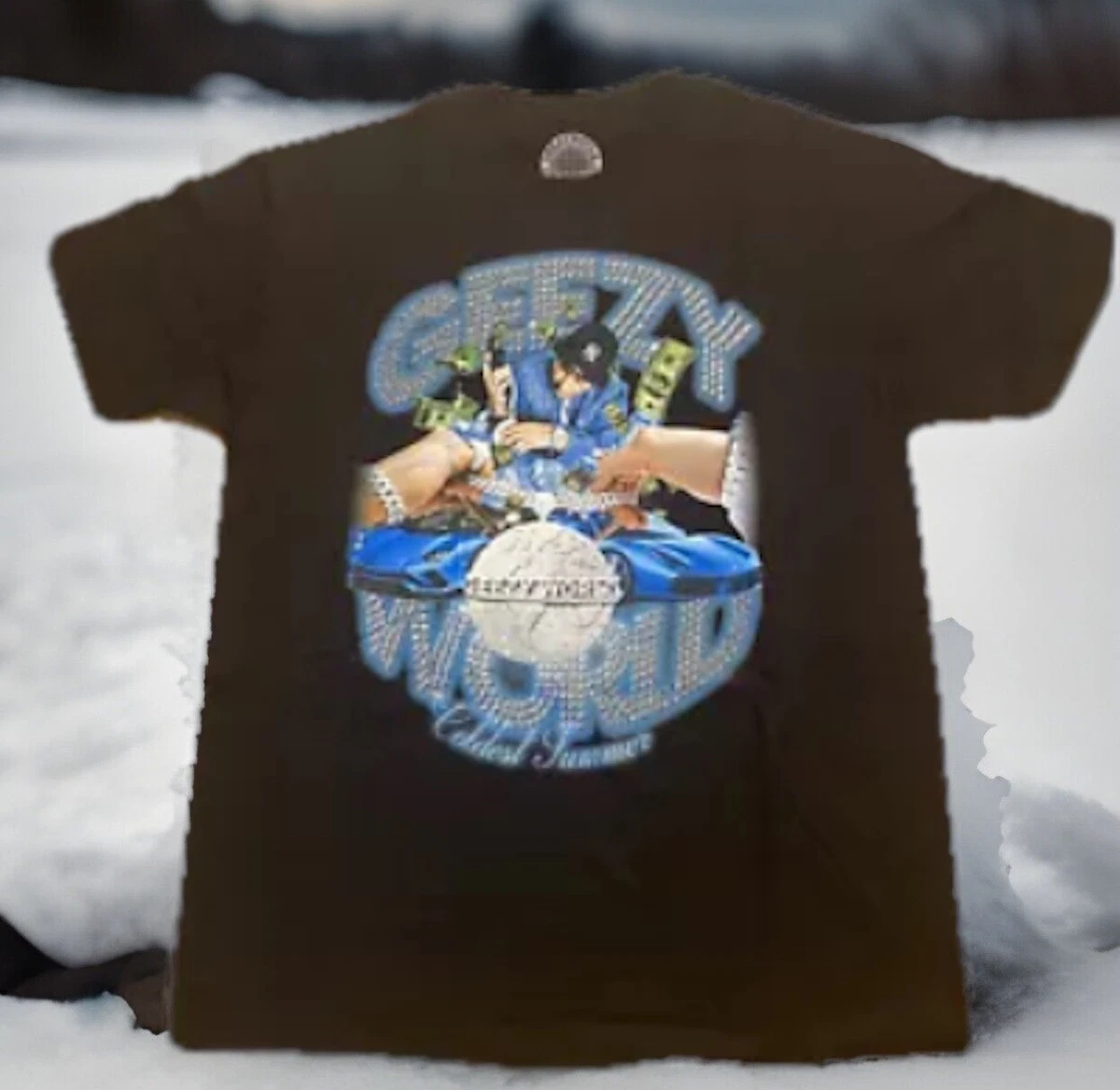 Clothing World Faith - Camiseta Con Cuello En V Para Hombre, S