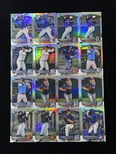 2025 Topps Bowman Draft Chrome Sebastian Walcott Kyle Teel Refractor Lot*24 QI95