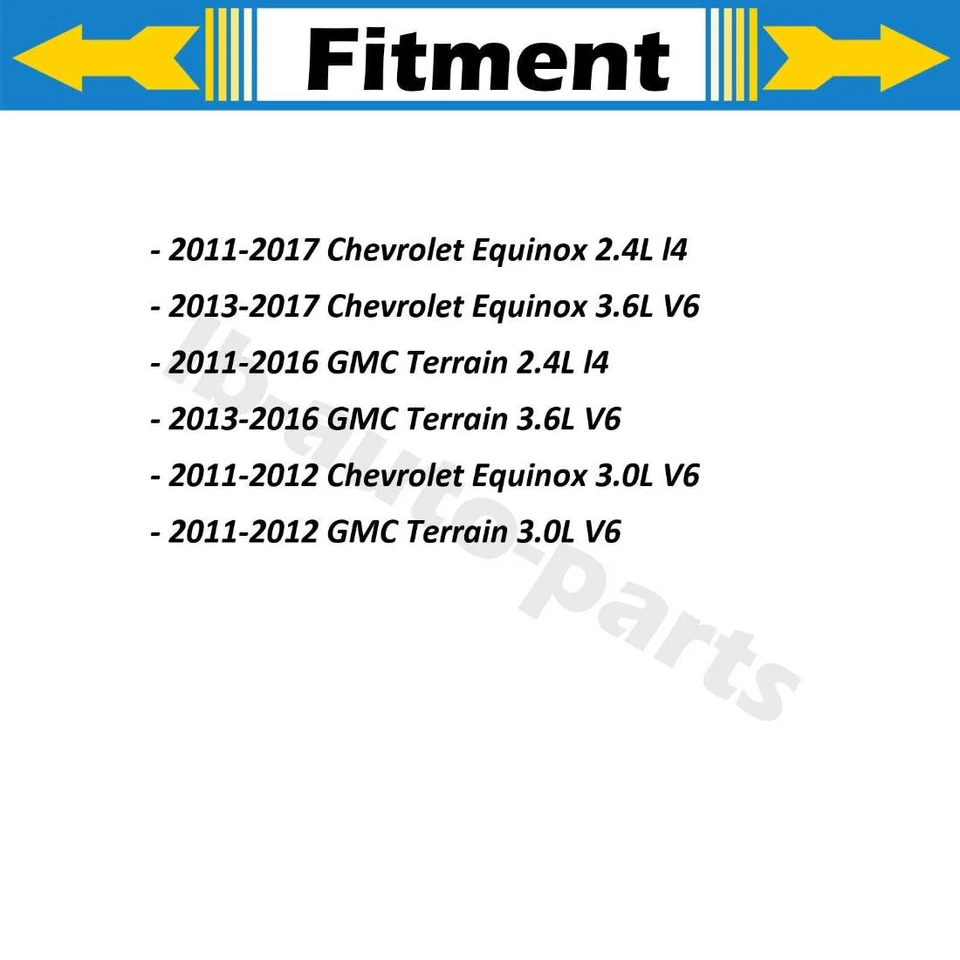 Manguera de freno delantera 2x para Chevrolet Equinox 2011-2017 2,4 L Foto 2 de 4