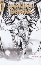 Samurai Sonja #2P Qualano B&W 1:10 Variant NM 2022 Stock Image