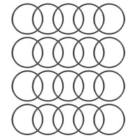 20St Metrische Nitrilkautschuk O-Ringe Dichtung 38Mm Ad 34Mm Id 2Mm Breite
