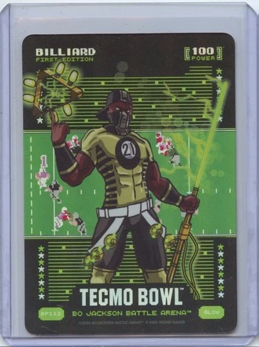 2026 Bo Jackson Battle Arena Tecmo Bowl BILLIARD Battlefoil GLOW Dalton HILLIARD