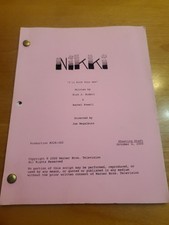 NIKKI show 2000 I'LL Kick Your Ass TV Series Script Nikki Cox Toby Huss Susan Eg