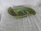 Vintage Red Wing Pottery Ashtray - Shape # 745 - Green - Nokomis Glaze