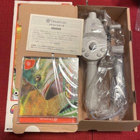 SEGA DREAMCAST Get Bass Fishing Controller Set Boxed Unused Free Shipping 2602-4