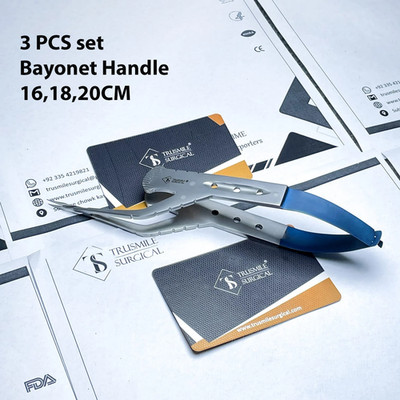 Micro Scissors Neurosurgery Bayonet Handle 16,18,20CM - Kamiyama Type