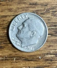 1969 P Higher Grade AU/BU Roosevelt Dime Free Shipping