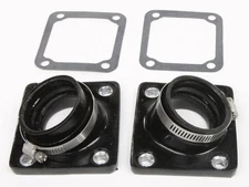 UPP 34mm Intake Manifold w/o Boost Holes Black fits Yamaha Banshee 350 1987-2006