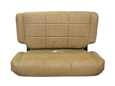 Jeep Wrangler Tj 97-02 Oem Saddle Tan Rear Flip Fold Tumble Seat Free Ship