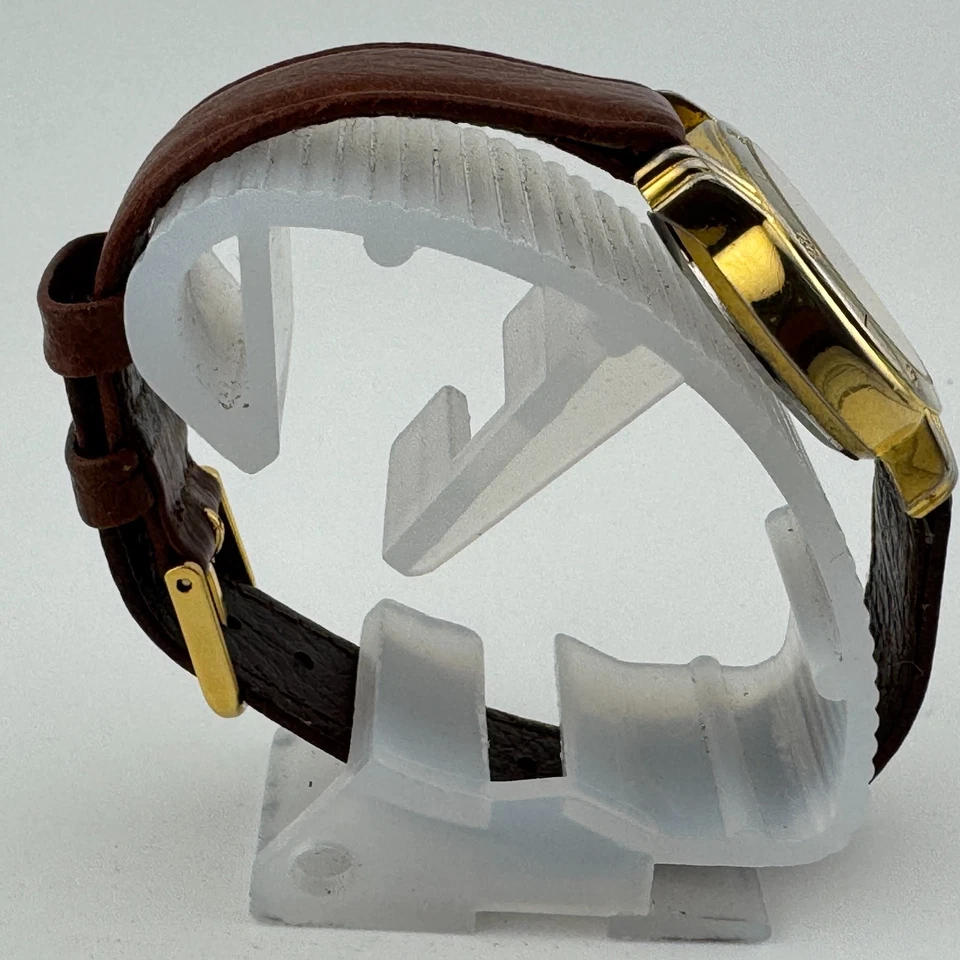 Reloj de Cuarzo Gitano Vintage Mujer Fase Lunar Tono Dorado Cuero Analógico Nueva Batería Foto 3 de 4